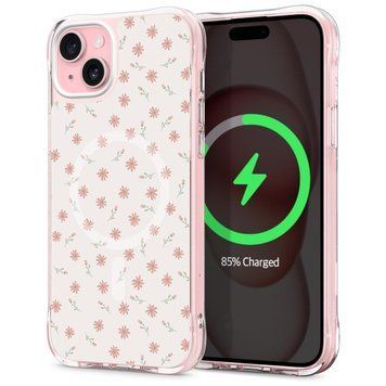 Чохол Spigen Cyrill UltraSheer MagSafe Ditsy Coral для iPhone 15 2506492029 фото