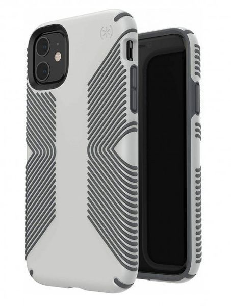 Чехол Speck Presidio Grip Marble Grey для iPhone 11