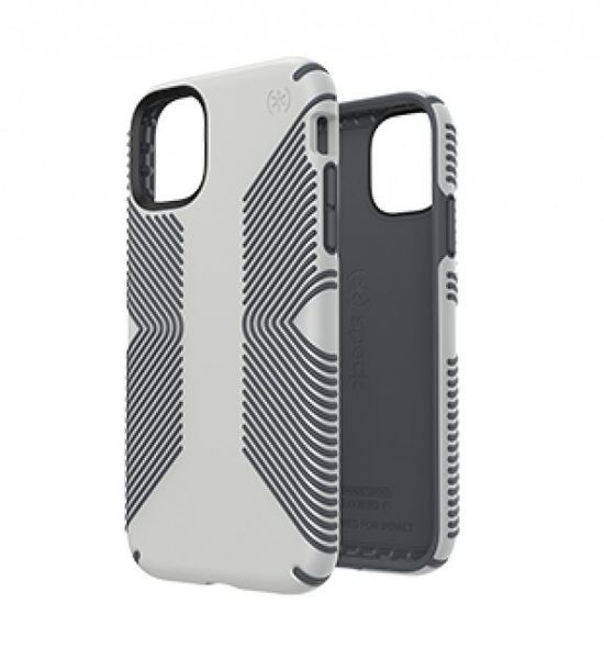 Чехол Speck Presidio Grip Marble Grey для iPhone 11