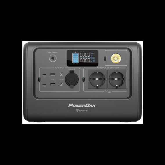 Зарядная станция Bluetti EB70 PowerOak 1000W 716Wh 1728493937 фото