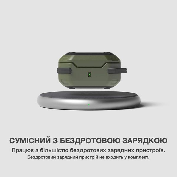 Чехол VRS Design Series Active Moss Green для Samsung Galaxy Buds 2 | Live | Pro | FE