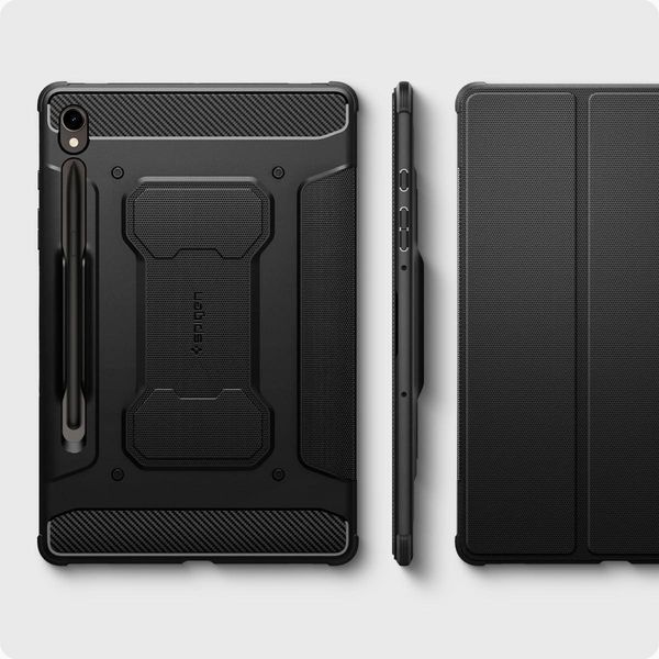Чохол Spigen Rugged Armor Pro Black для Galaxy Tab S9 Ultra | S8 Ultra ACS06538 2085407855 фото