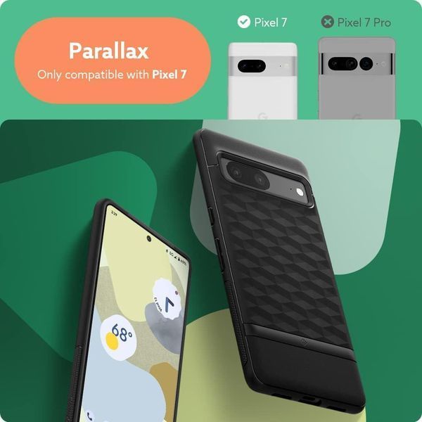 Чехол Caseology Parallax Matte Black для Google Pixel 7 2079602355 фото