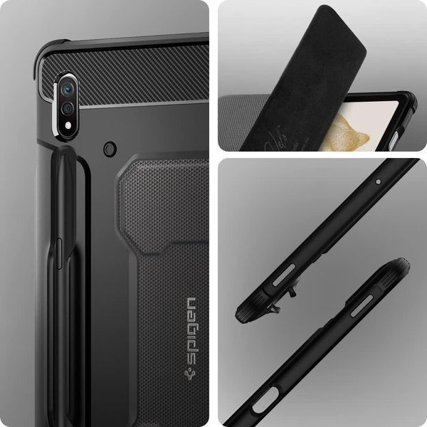 Чохол Spigen Rugged Armor Pro Black для Galaxy Tab S7 | S8 ACS01604 1877460157 фото