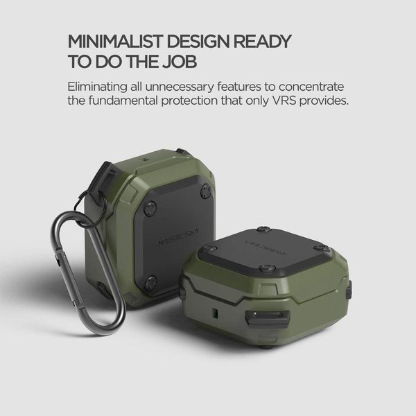 Чехол VRS Design Series Active Moss Green для Samsung Galaxy Buds 2 | Live | Pro | FE 2197434435 фото