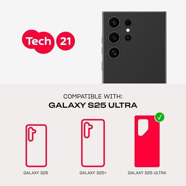 Чехол Tech21 EvoLite Wallet Black для Samsung Galaxy S25 Ultra 2768641049 фото
