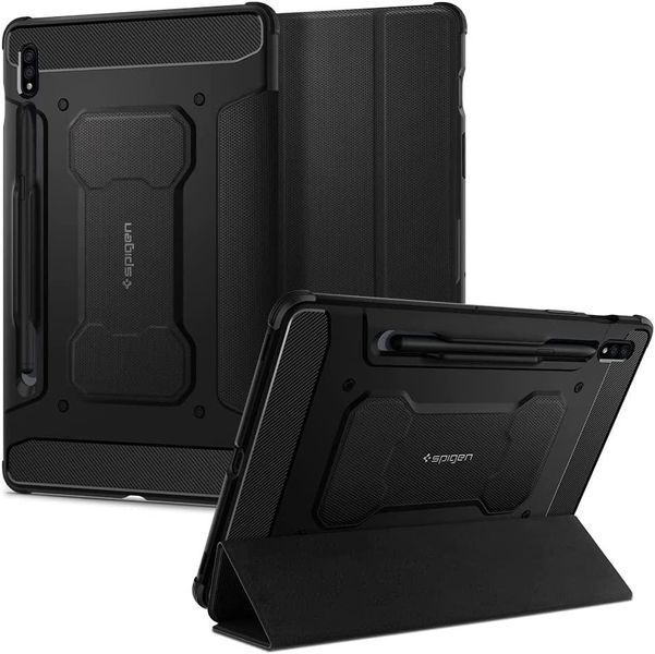Чохол Spigen Rugged Armor Pro Black для Galaxy Tab S7 | S8 ACS01604 1877460157 фото