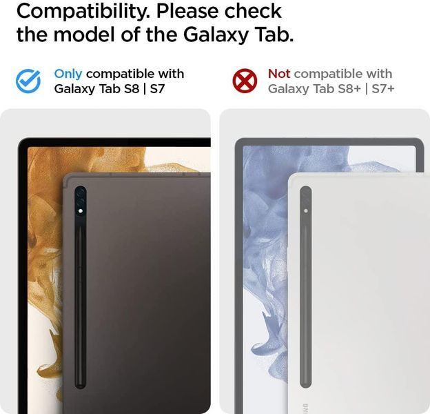 Чохол Spigen Rugged Armor Pro Black для Galaxy Tab S7 | S8 ACS01604 1877460157 фото