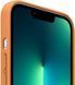 Чохол Apple Leather Case with MagSafe Golden Brown для iPhone 13 Pro Max MM1L3ZE/A 1858176971 фото 2