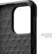 Чехол UAG Metropolis LT Kevlar MagSafe Black для iPhone 16 Pro Max 2499794449 фото 5