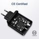 Зарядное устройство ESR PD Charger 30W USB-C + USB Black с Type-C - Lightning кабелем MFI 1817627900 фото 6