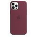 Чохол Apple Silicone Case with MagSafe Plum для iPhone 12 Pro Max MHLA3ZM\A, фото 2