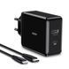 Зарядное устройство ESR PD Charger 30W USB-C + USB Black с Type-C - Lightning кабелем MFI 1817627900 фото 10