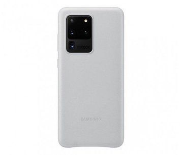 Чохол Samsung Leather Back Cover Silver для Samsung Galaxy S20 Ultra 5G SM-G988 1508985205 фото