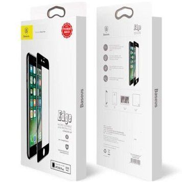 Захисне скло Baseus All-Screen Tempered Glass Film для iPhone 7 Plus (SGAPIPH8P-AJG01) Black (0.3 mm) 1179783158 фото