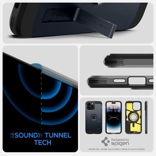 Чехол Spigen Tough Armor with MagSafe Metal Slate для iPhone 14 Pro Max 1817895539 фото