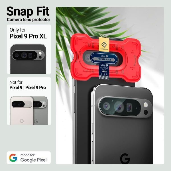 Захисне скло на камеру Caseology 2 Packs для Google Pixel 9 Pro XL 2321627155 фото