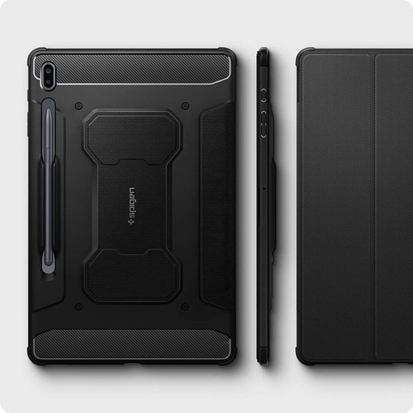 Чехол Spigen Rugged Armor Pro Black для Galaxy Tab S7 FE ACS03007 1877463925 фото