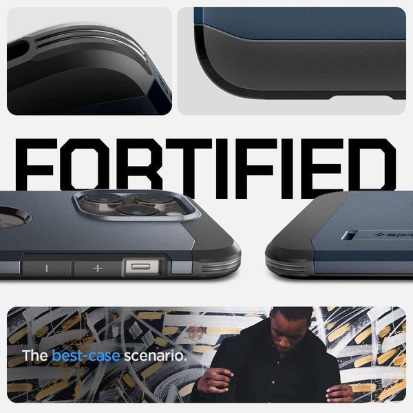 Чехол Spigen Tough Armor with MagSafe Metal Slate для iPhone 14 Pro Max 1817895539 фото