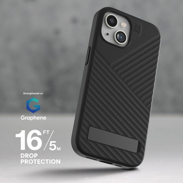 Чехол Zagg Gear4 Denali Snap Kickstand D30 Black для iPhone 15 | 14 | 13 2119318081 фото