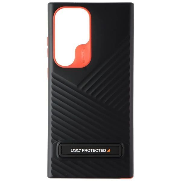 Чехол Zagg Gear4 Battersea Kickstand D3O Black Red для Samsung Galaxy S23 Ultra SM-S918