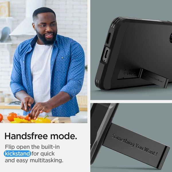 Чохол Spigen Tough Armor Black для Samsung Galaxy S24 SM-S921 ACS07355 2197446948 фото
