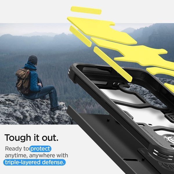 Чохол Spigen Tough Armor Black для Samsung Galaxy S24 SM-S921 ACS07355 2197446948 фото