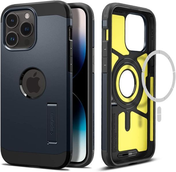 Чехол Spigen Tough Armor with MagSafe Metal Slate для iPhone 14 Pro Max 1817895539 фото