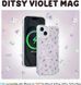Чохол Spigen Cyrill UltraSheer MagSafe Ditsy Violet для iPhone 15 2506495449 фото 4