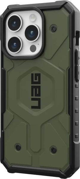 Чехол UAG Pathfinder MagSafe Olive Drab для iPhone 15 Pro 2616949915 фото