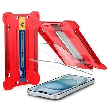 Захисне скло Caseology Snap Fit 2-Pack для iPhone 16 AGL07948 2366834639 фото