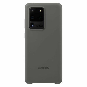 Чохол Samsung Silicone Cover Gray для Galaxy S20 Ultra 5G SM-G988 1508991412 фото