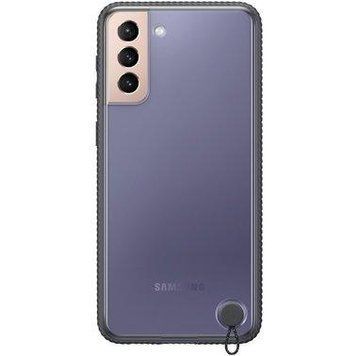 Чохол Samsung Clear Protective Cover Black для Galaxy S21 Plus SM-G996 1877984059 фото