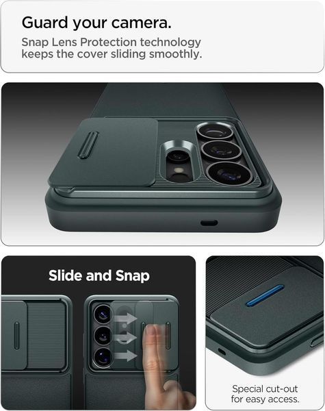 Чохол Spigen Optik Armor Abyss Green для Samsung Galaxy S26 Ultra ACS11041 2944350216 фото