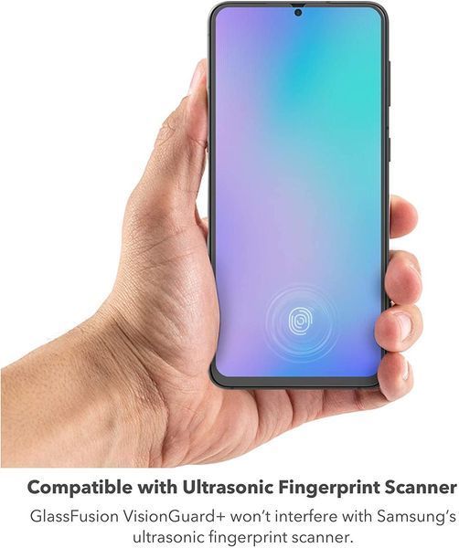 Захисна плівка Zagg Invisible Shield Glassfusion Visionguard Plus D30 для Samsung Galaxy S21 Plus SM-G996
