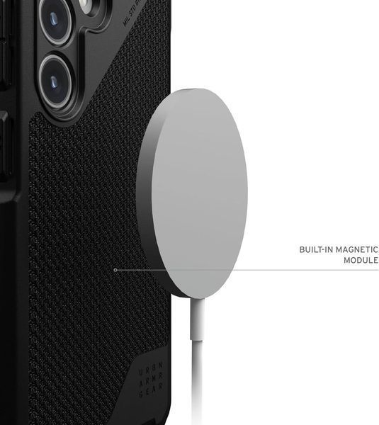 Чохол UAG Metropolis LT Pro Kevlar MagSafe Black для Samsung Galaxy S24 2868479117 фото