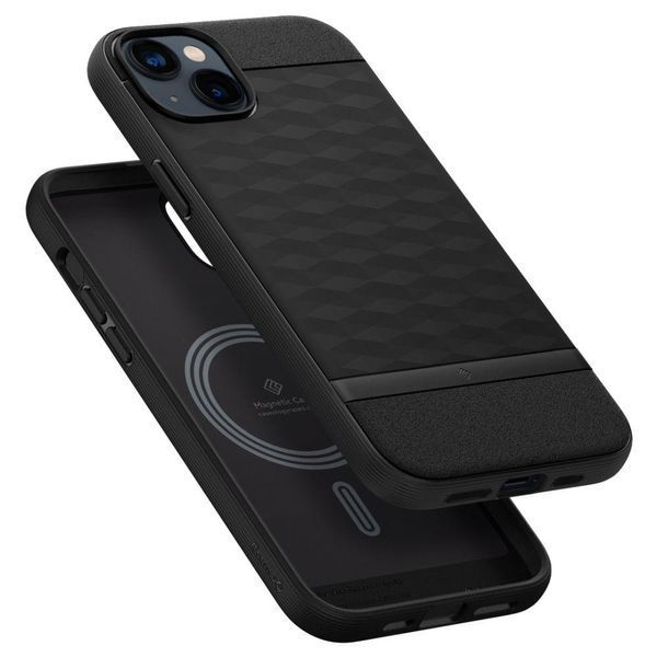 Чохол Caseology Parallax Mag Matte Black для iPhone 14 Plus 1845979581 фото