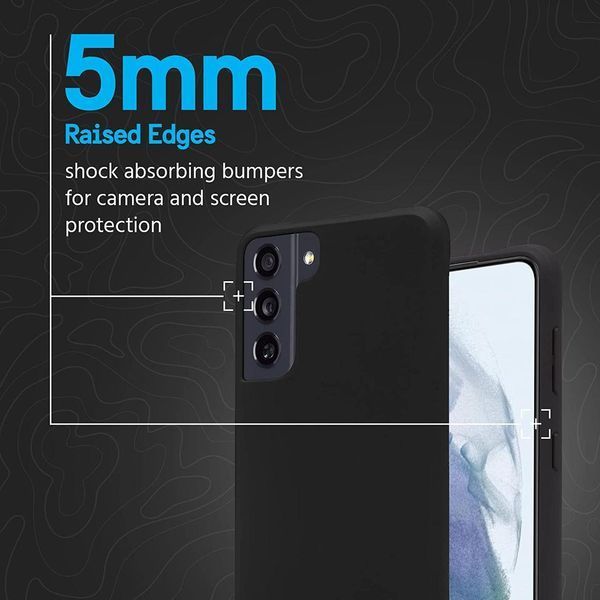 Чохол Pelican Ranger Series Black + Glass Screen Protector для Samsung Galaxy S21 FE SM-G990 1833892389 фото