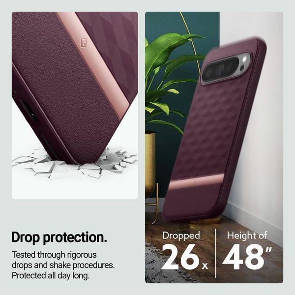 Чехол Caseology Parallax Burgundy для Google Pixel 9 Pro XL 2321641394 фото