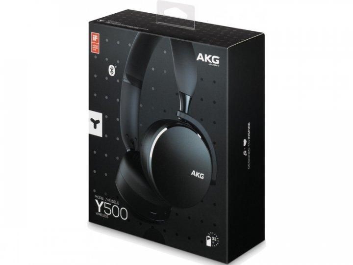 Наушники AKG Y500 Wireless Black 1617238648 фото