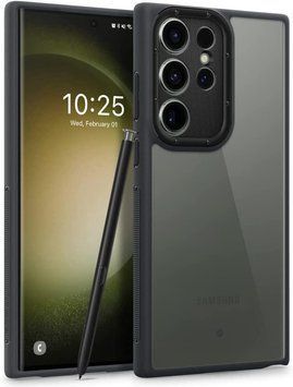 Чохол Caseology Skyfall Matte Black для Samsung Galaxy S23 Ultra SM-S918 ACS05657 1775731348 фото