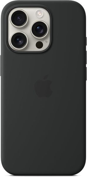 Чохол Apple Silicone Case MagSafe Black для iPhone 16 Pro MYYJ3ZM 2508104193 фото