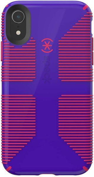 Протиударний, захисний чохол Speck Candyshell Grip Purple/Red для iPhone XR 1148223813 фото