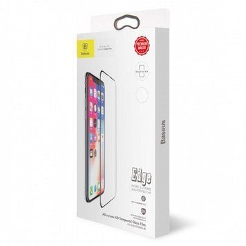Защитное стекло Baseus All-Screen Tempered Glass Film для iPhone X/Xs | 11 Pro (SGAPIPHX-KC01) Black (0.3mm) 1179790551 фото