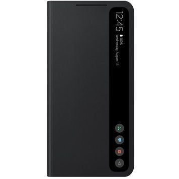 Чохол Samsung Clear View Cover Black для Galaxy S21 FE SM-G990 1735014412 фото
