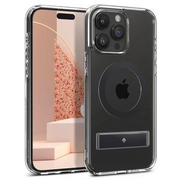 Чохол Caseology Capella Mag Kickstand Clear Charcoal для iPhone 15 Pro Max ACS07087 2040246528 фото