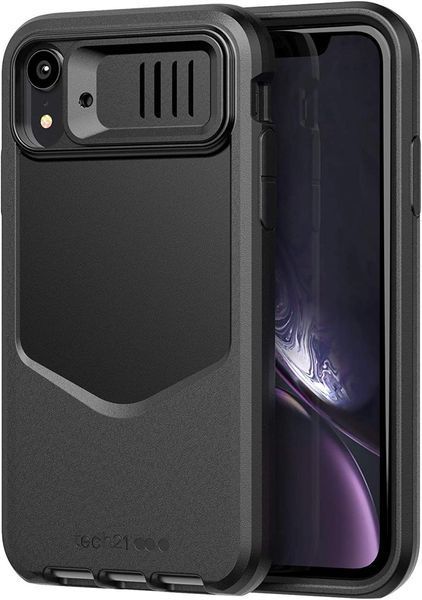 Захисний чохол з кліпсою Tech21 Evo Max Black для iPhone XR 1656374437 фото