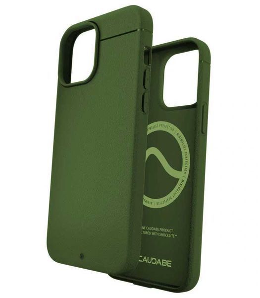 Чехол Caudabe Sheath Camo Green with Wagsafe для iPhone 13 Pro 1615570929 фото