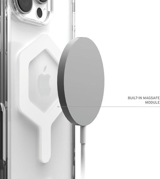 Чохол UAG Plyo MagSafe Ice White + Magnetic Ring Stand для iPhone 16 Pro Max 3078595179 фото