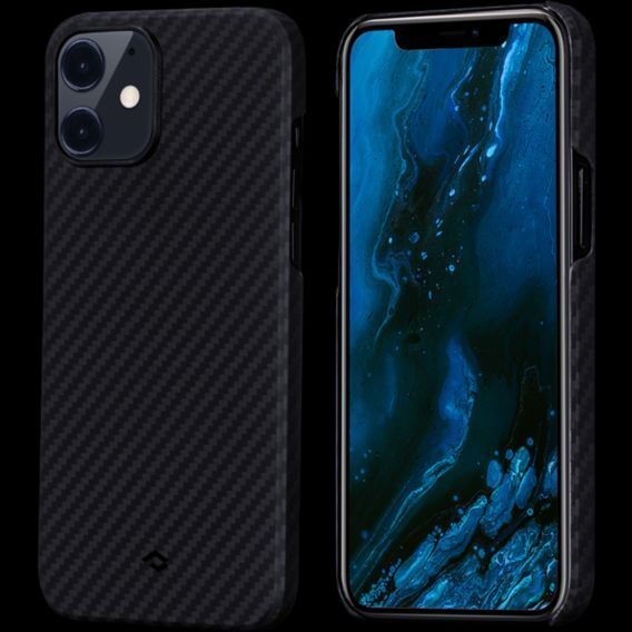 Чехол Pitaka MagEZ Case Black / Grey для iPhone 12 | 12 Pro 1606681608 фото